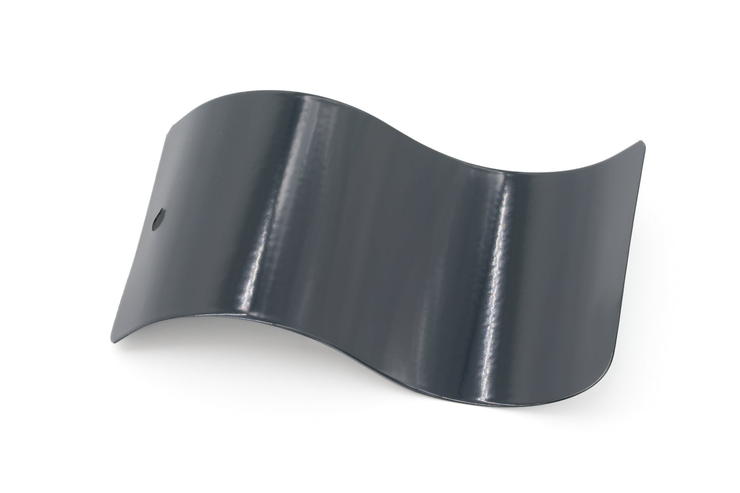 Charcoal Grey Satin