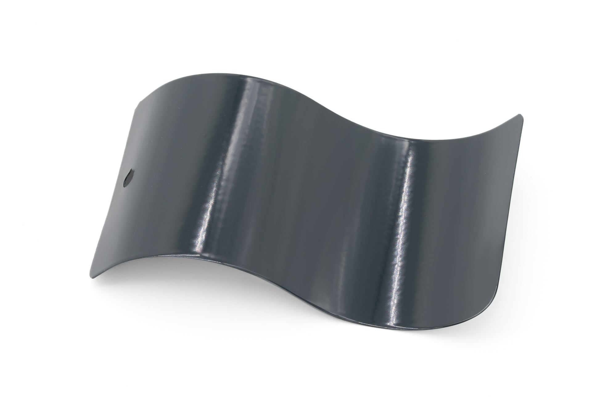 Charcoal Grey Satin